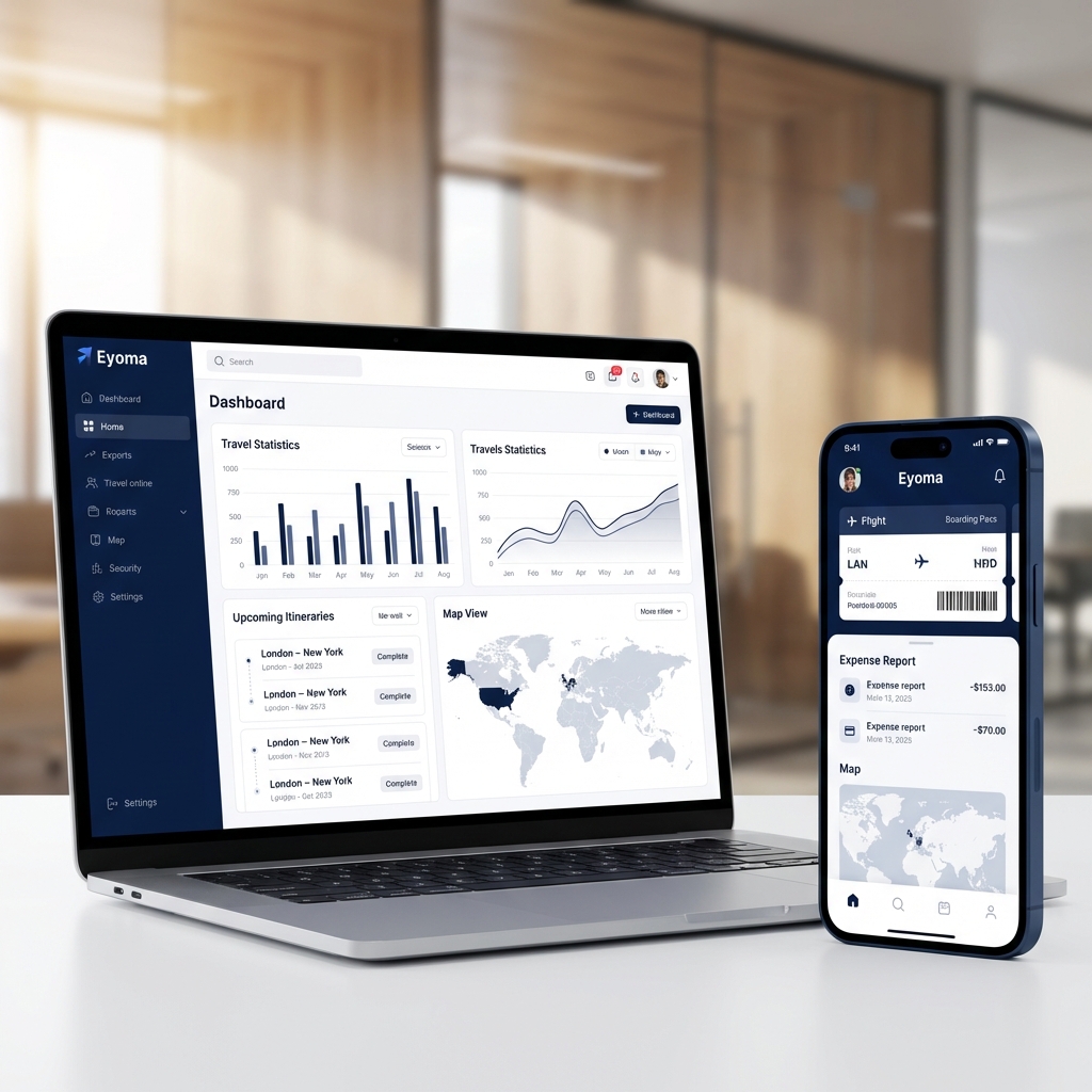 Eyoma Business Travel - Web and Mobile Application