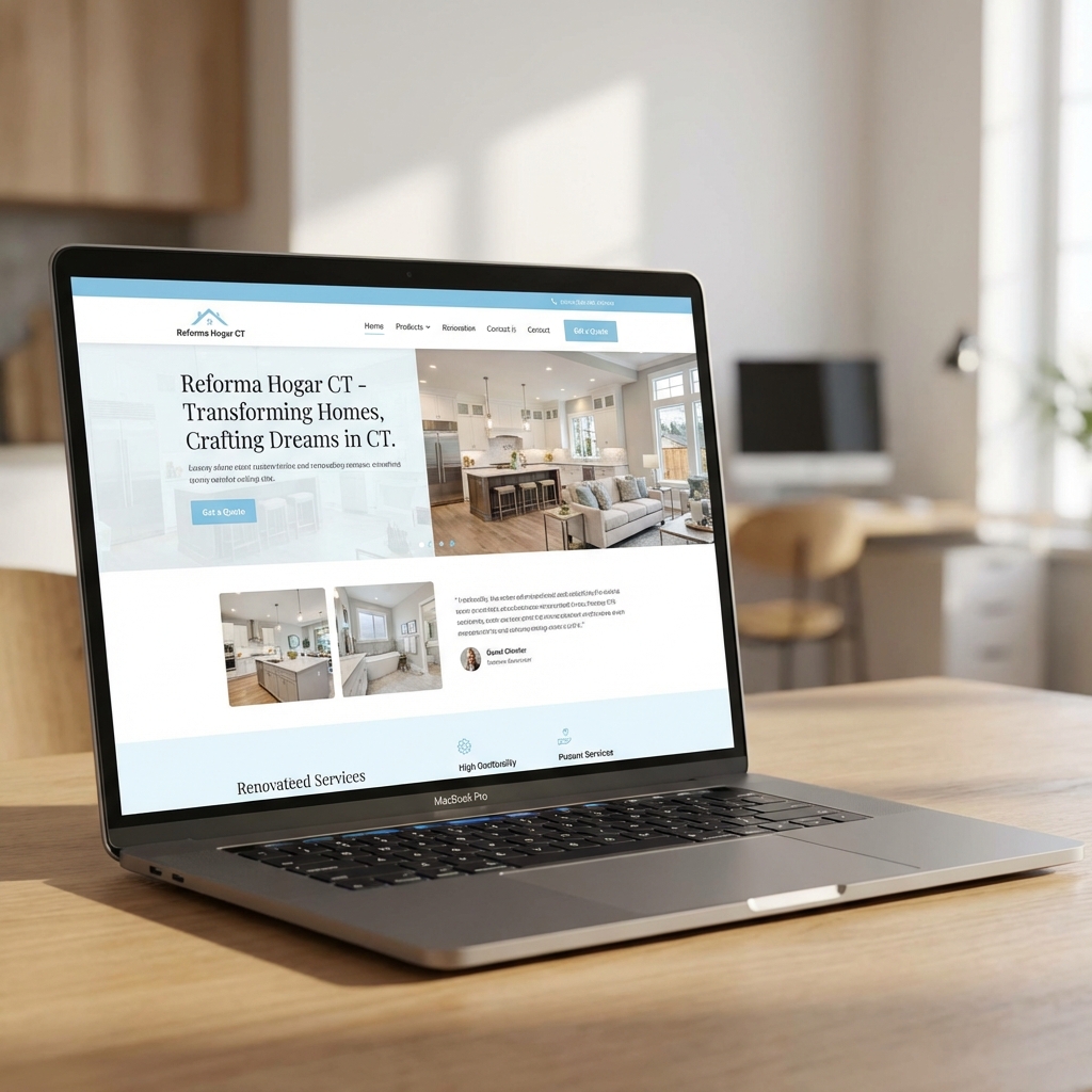 Reforma Hogar CT - Modern home renovation platform