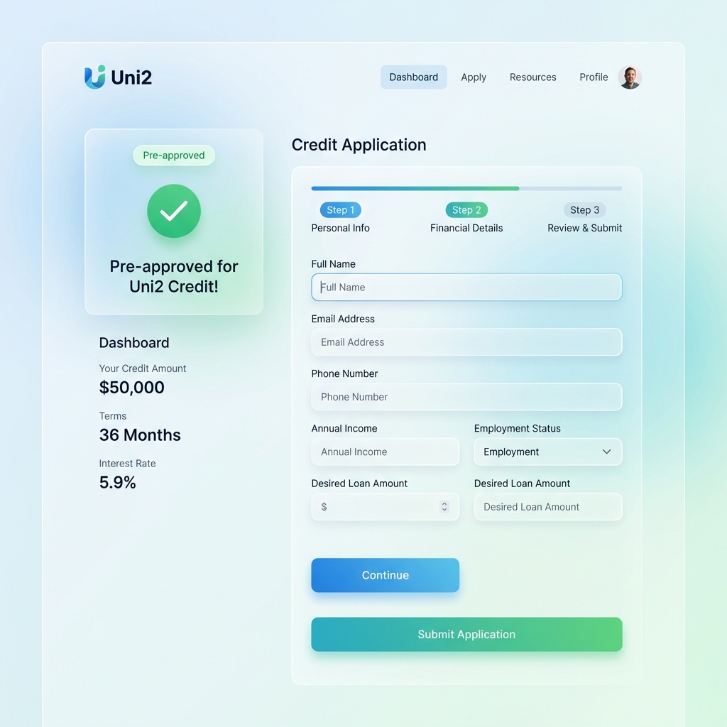 Uni2 - Credit Pre-Approval System